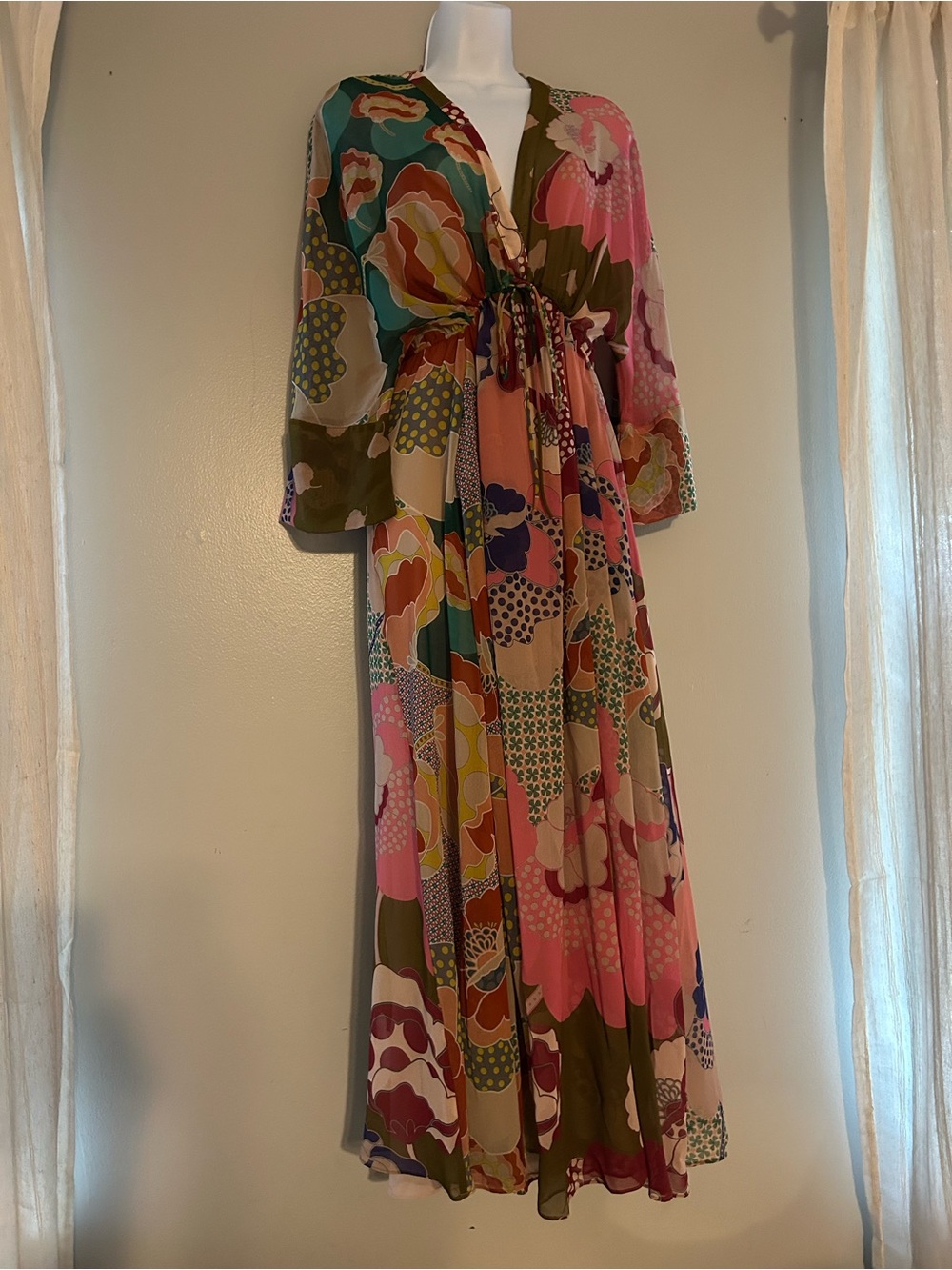 NWT Zara maxi floral flowy dress